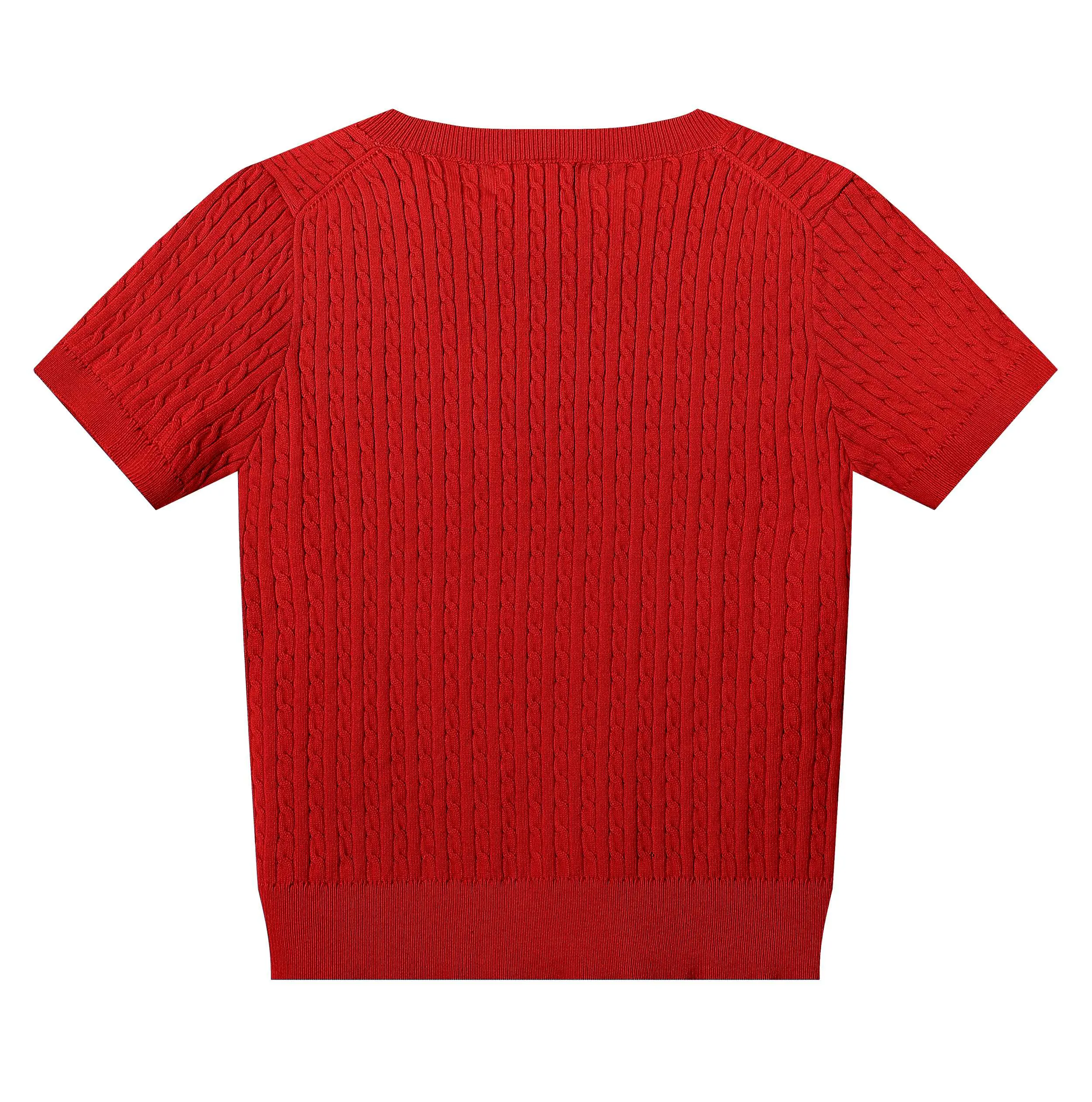 🅿️138 L38 #Ralph Lauren•New V-neck small logo embroidered short-sleeved bottoming knitted sweater ✅✅✅ Ready in stock Focus on quality Feel free to compare Evergreen models that are not off the shelves Bosses can rest assured to sell Size: S M L